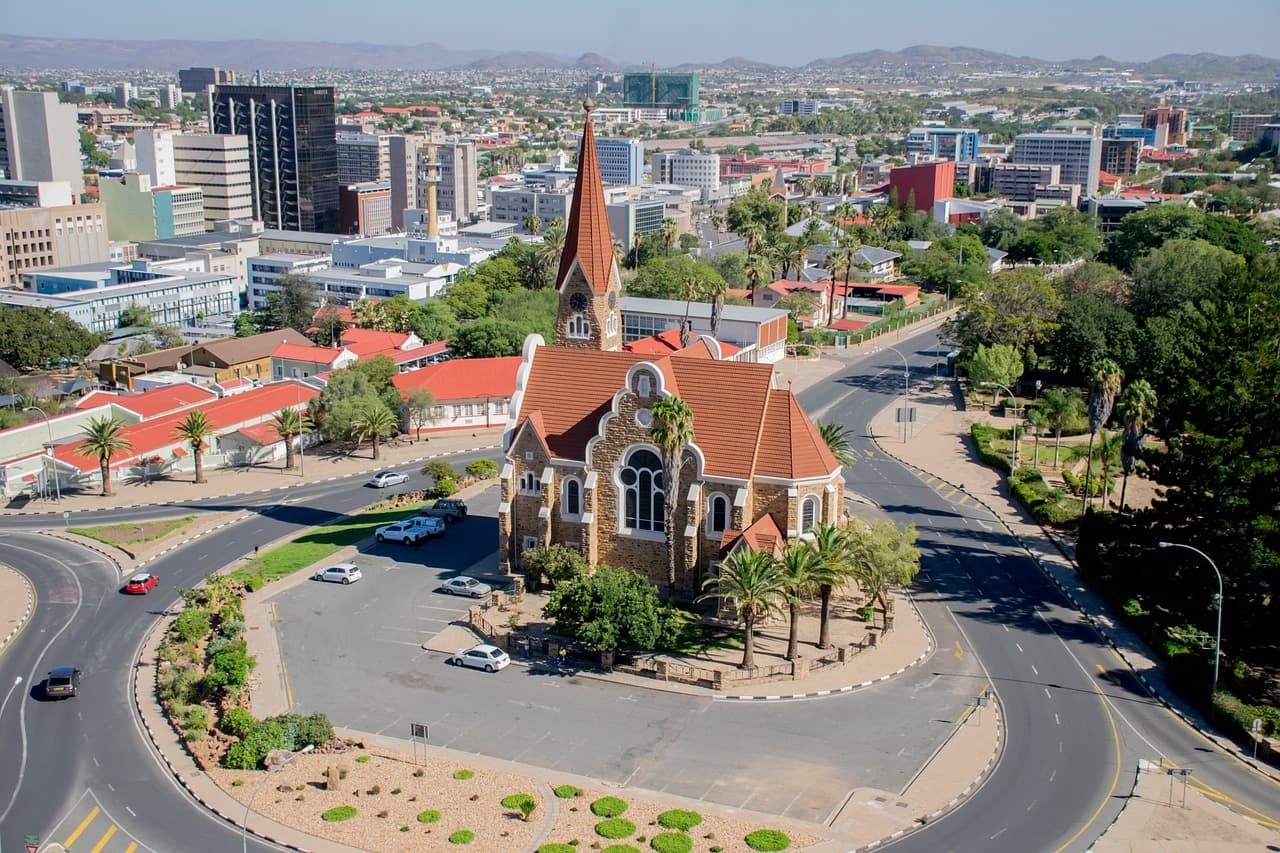 Arrive in Windhoek
