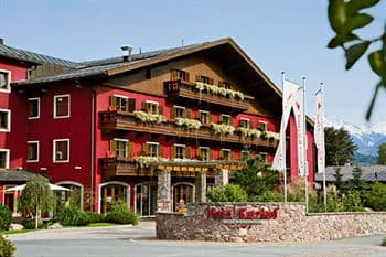 Arrival in Kitzbühel